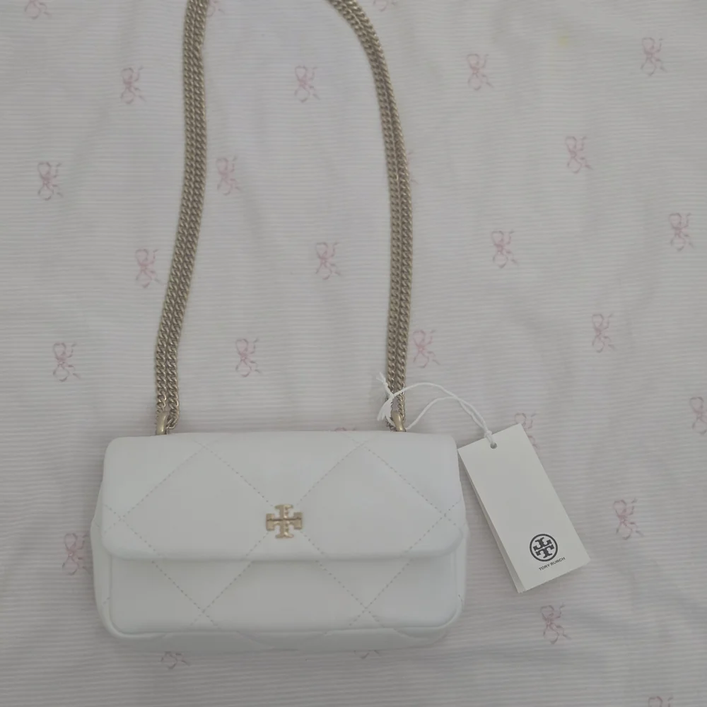NWOT TORY BURCH Mini Kira Pavé Quilted Leather Shoulder Bag - Picture 2 of 4